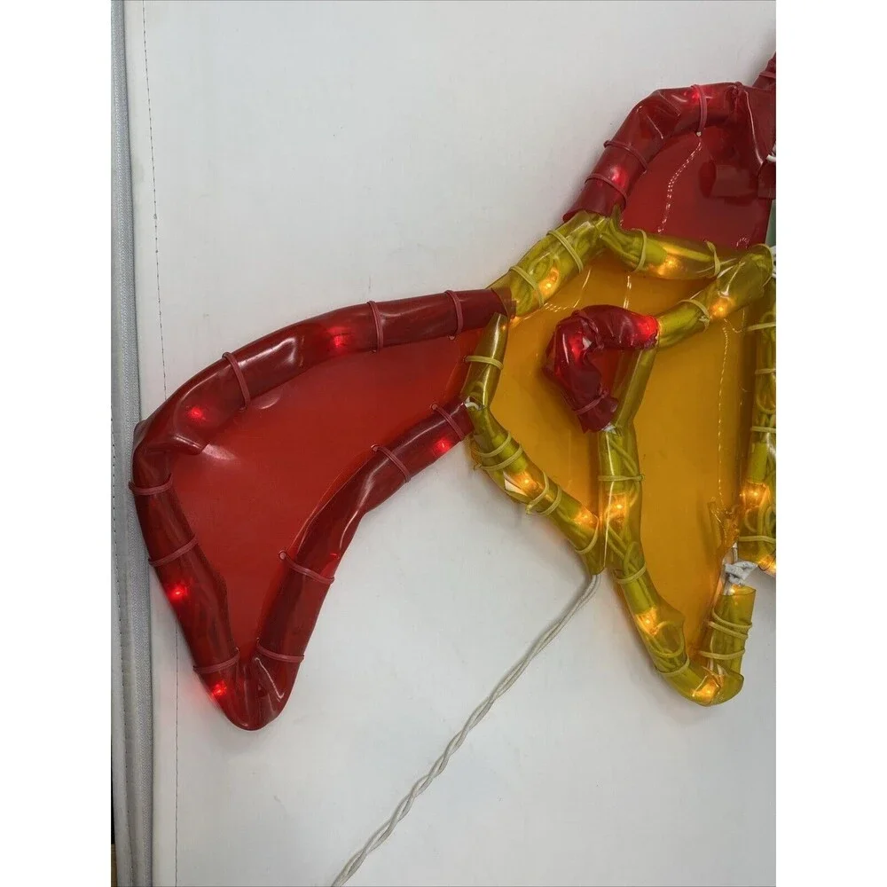 Vintage 1998 Donald Duck Miniature Light‎ Sculpture Christmas Mickey Unlimited